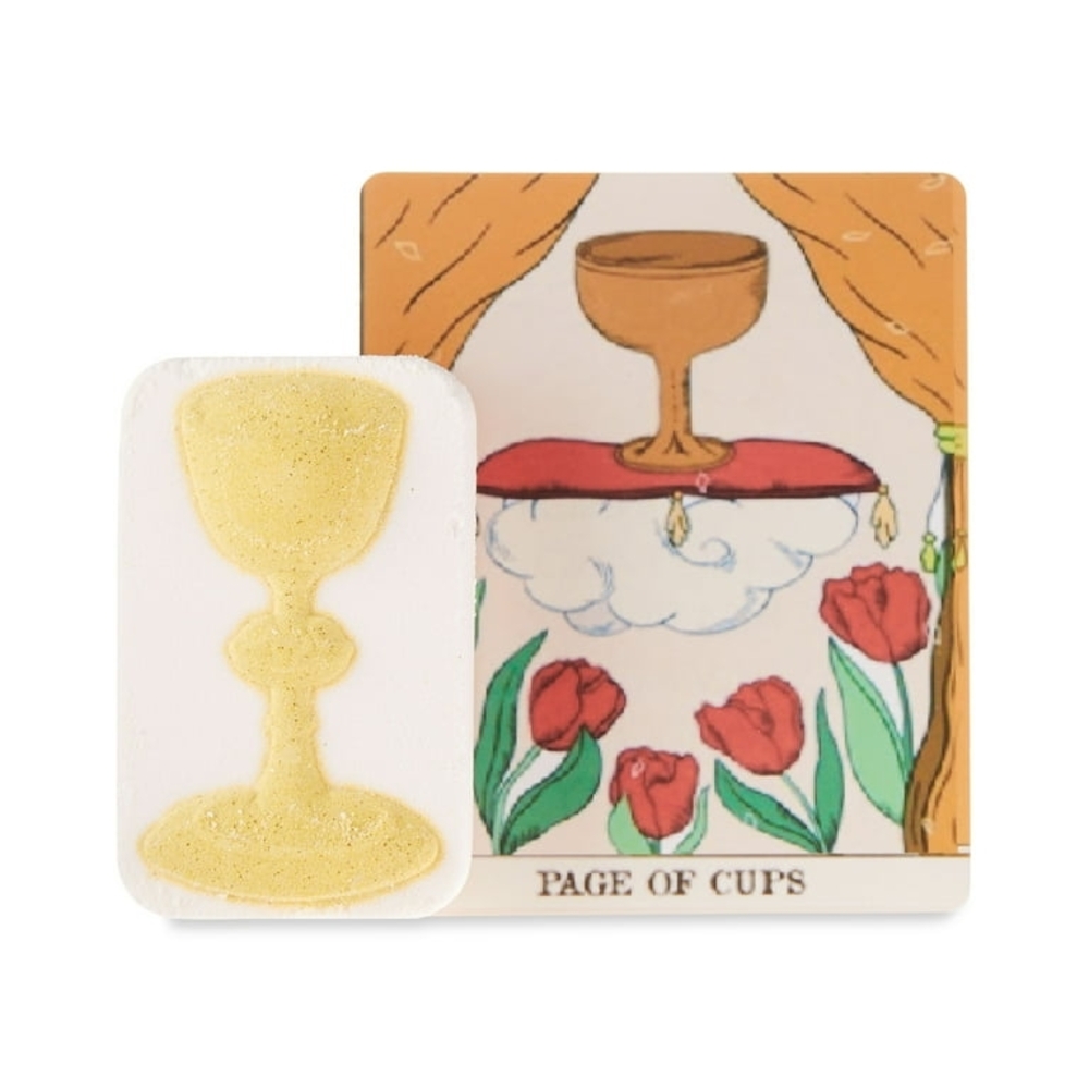 NWT Set Of 3 Illuminati Page Of Cups Tarot Card Bath Bomb